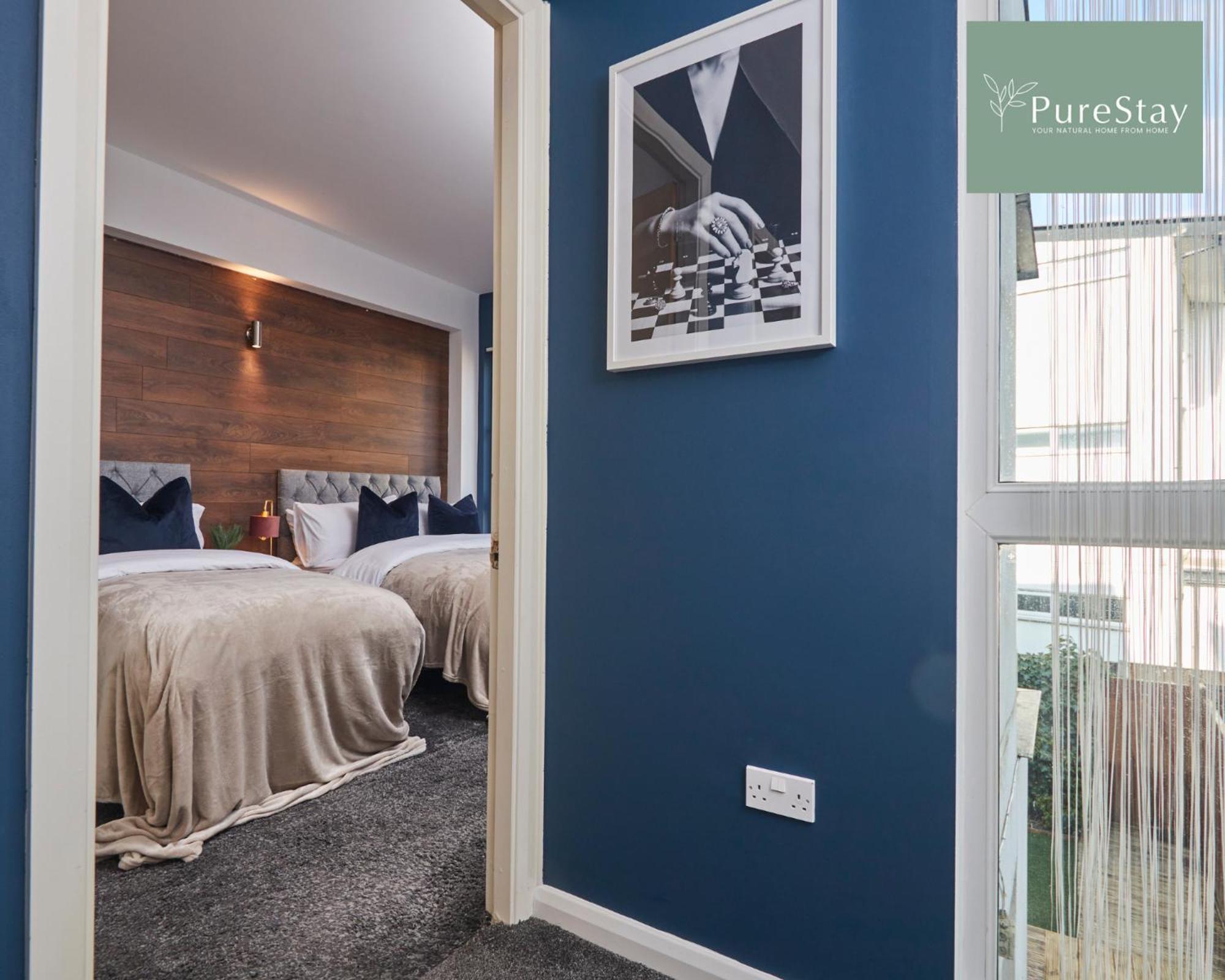 Superb House Manchester Near Etihad With Free Parking Sleeps 8 Exterior foto